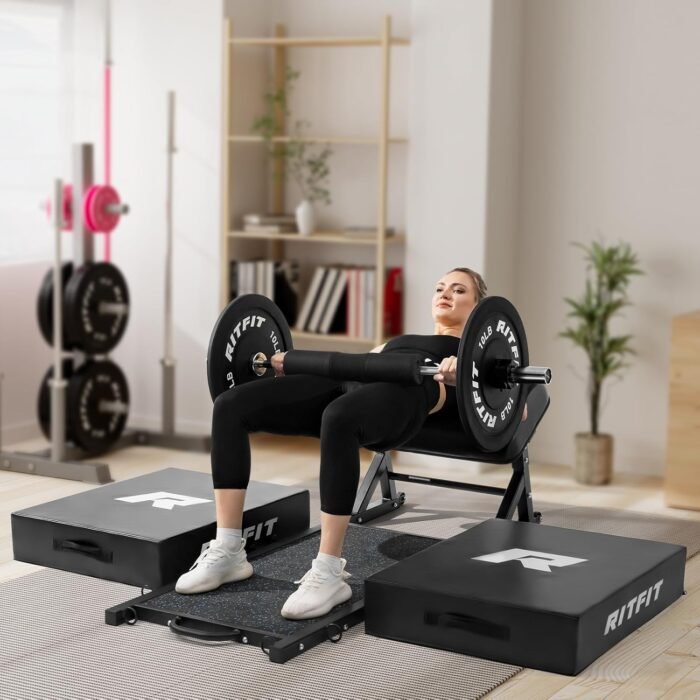 RITFIT Olympic Barbell 4ft/4.8ft/6ft - 2 Inch Weight Bar for Strength Training, Weightlifting, Squat, Deadlift, Bench Press, Curl, Overhead Press - 350lbs/500lbs Capacity 4FT Silver - Image 10