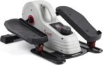 Sunny Health & Fitness Sitting Under Desk Elliptical Exerciser, Portable Pedal Training Machine for Senior Exercise, Peddler for Home Workout, Optional Free SunnyFit App, Magnetic, Motorized & In Pink - Image 3