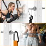J Bryant Heavy Duty Rack Anchor – Stainless Steel Resistance Band Pegs with Large Carabiner for 5/8" & 1" Power Rack – Multi-Purpose Attachment for Strength Training & Gym Equipment Storage - Image 7