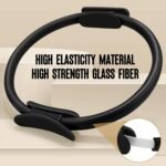 Pilates Ring Fitness Circle 14" Yoga Rings Magic Circle with Dual Padded Handles for Toning Arms, Thighs/Legs & Core,Home Exercise Equipment - Image 5