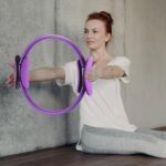 Syhood Pilates Ring 11. 81 Inch Pilates Circle Yoga Ring Magic Lightweight Flexible Workout Equipment for Fitness Physical Therapy Resistance Exercise Arms Legs - Image 7