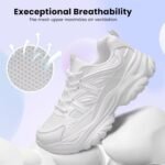 Women's Road Running Shoes Non Slip Ladies Walking Fashion Athletic Sneakers Work Gym Comfort Lightweight Mesh Soft Sole - Image 5