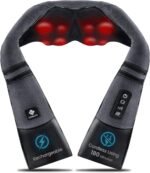 Etekcity FSA HSA Eligible Cordless Neck Massager with Heat for Pain Relief Deep Tissue, FSA Wearables, Rechargeable Shiatsu Back Shoulder Massage Tool, Best Gift for Mother, Father, Women, Men - Image 2