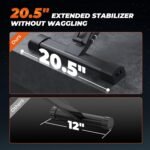 800LBS Adjustable Weight Bench - Foldable Workout Bench Press with 20.5'' Extended Base for Home Gym, Folding Decline Incline Strength Training Bench for Full Body Exercise - 2025 Version - Image 6