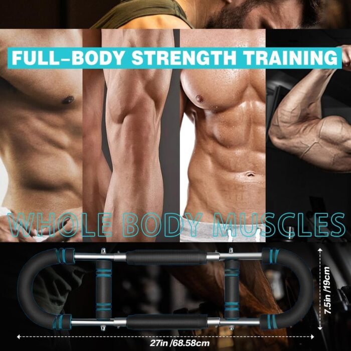 Mr Sculpt Gorilla Bar - 2025 Best Mr Sculpt Chest Bar, Adjustable Resistance Gorilla Chest Workout, Portable Home Twist Arm Trainer for Chest, Arms, Shoulders, and Back Workouts - Image 4