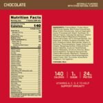 Optimum Nutrition Gold Standard Protein Shake, 24g Protein, Ready to Drink Protein Drinks, Chocolate, 11 Fl Oz, 12 Count (Pack of 1) (Packaging May Vary) - Image 4