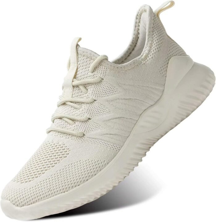 KEEZMZ Womens Ladies Walking Running Shoes Slip On Lightweight Casual Tennis Sneakers Clothes Shoes - Image 2