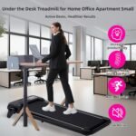 Electric Walking Pad Treadmill with 12% Adjustable Incline and Handle Bar, 3.5HP Small PortableTreadmills for Home Office Small, 4 in 1 Folding Foldable Treadmill with Handles, 0.6-7.6MPH, 350LBS - Image 6
