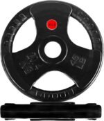 Cast Iron 2-Inch Olympic Plate Weight Plate for Strength Training and Weightlifting, Multiple Sizes - Image 2