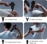 Mebak 7 Massage Gun, Massage Gun Deep Tissue for Pain Relief, Muscle Massager for Home, Office & Gym, 5 Speed Levels - Image 5