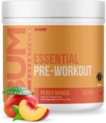 RAW Nutrition - Essential Pre - Chris Bumstead Pre Workout Formula, Sports Nutrition Pre-Workout Powders | Men & Womens Drink, Energy Powder for Working Out (Peach Mango) - Image 2