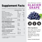 Kaged Sport Pre Workout Powder for Men & Women, Glacier Grape, Sport Certified, 188mg Caffeine, Nitric Oxide Supplement, Beta Alanine for Energy, Weightlifting, Cardio Endurance, Strength, 20 Servings - Image 3