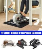 Double-Sided Non-Slip Elliptical Mat,Fitness Equipment mat Upgraded Workout Mat for Under Desk Elliptical - Image 5