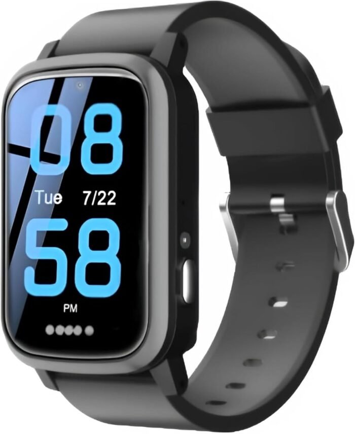 Cellular Medical Alert Smart Watch with Emergency Button for Elderly, 24/7 Monitoring, Fall Detection for Seniors, Water-Resistant Watch with 2-Way Communication, GPS Tracking, Heart Rate Monitor - Image 2