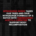 Jacked Factory NITROSURGE Shred Pre Workout Supplement - Energy Booster, Instant Strength Gains, Sharp Focus, Powerful Pumps - Nitric Oxide Booster & PreWorkout Powder - 30Sv, Fruit Punch - Image 5