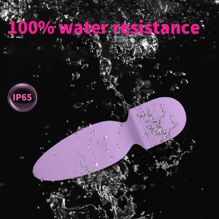 Mini Wand Massager Small Cordless Hand-held Massager Quiet Waterproof Massager Rechargeable Personal Massager for Neck Shoulder Back Body [4.35 * 1.18 inches] - Image 5