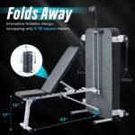 Home Gym Toning Gym Total Body Workout,White,Grey (GWY009) - Image 8