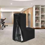 Elliptical Cover Elliptical Exercise Machine Cover for Indoor & Outdoor Home Elliptical Fitness Machine Protective Cover Waterproof & Dustproof Black - Image 9