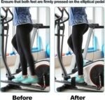 Adjustable Pedal Straps for Ellipse Leg Exerciser Machine, Feet Pedal Strap Under The Desk Leg Training Exerciser Fitness Strap Home Office Sports Accessories for Fit Foot Prevent Slipping - Image 5