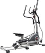 Sunny Health & Fitness Elliptical Trainer Machine w/Built-in Pulse Sensor, Low Impact Cardio Exerciser & Full-Body Cross Training for Home, Optional Free SunnyFit App Link & Electric w/300LB Load - Image 8