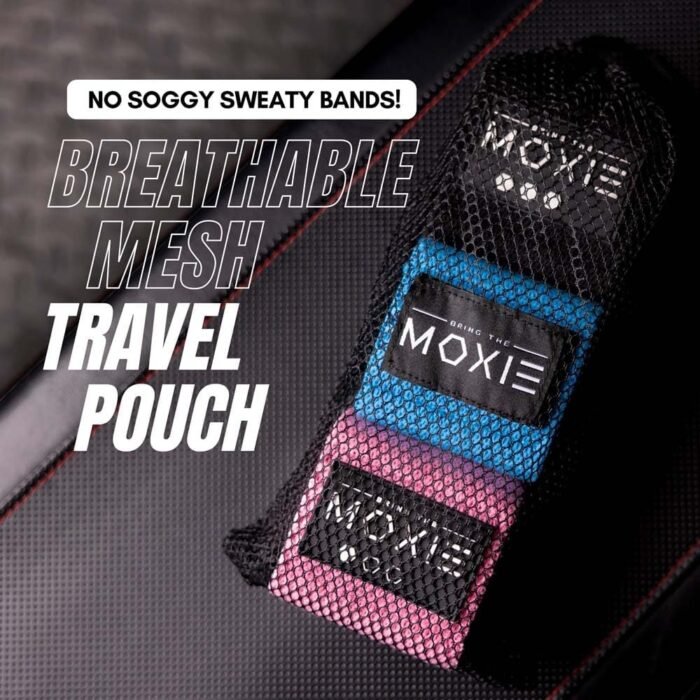 Adjustable Non-Slip Fabric Resistance Bands Set of 3 – Ideal for Legs, Glutes, and Full Body Workouts – Premium Fitness Bands for Women & Men – Bring The Moxie - Image 8