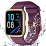 Fitness Tracker Watch with Heart Rate Monitor, Large Screen Activity Tracker with Pedometer, Sleep Monitor, Calories & Step Counter, 5ATM Waterproof Smart Watch for Women Men Fitness Watch for Sports - Image 2