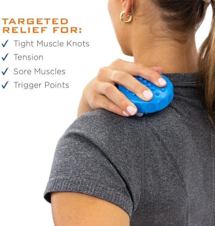 ProStretch Marble Roller Hand-Held Portable Massage Tool with Magnetic Balls for Acupressure Muscle Soreness & Relief - Image 4