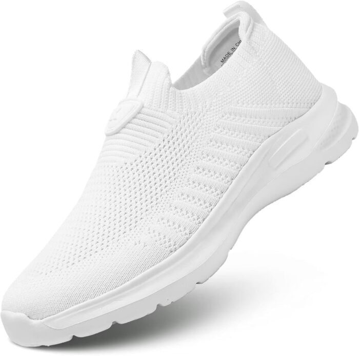 Mens Walking Shoes Lightweight Breathe Mesh Running Shoes Slip On Fashion Tennis Sneakers Comfort Gym Workout Zapatos de Hombre - Image 2