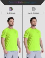 Men's Short Sleeve Workout Shirts Quick Dry Lightweight T-Shirts Gym Running Athletic Tshirt for Summer - Image 5