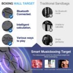 2025 New Music Boxing Machine with Two Pairs of Gloves Upgraded 2.0 Smart Bluetooth Music Boxing Parent-Child Games Wall-Mounted Exercise Equipment for Home - Image 6