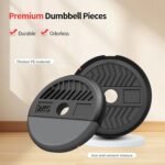 Adjustable Dumbbells,20/30/40/60/80lbs Free Weight Set with Connector, 4 in1 Dumbbells Set Used as Barbell/Kettlebells/Push up Stand, Fitness Workout Equipment for Home Gym for Youth,Women/Men - Image 4