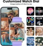 Smart Watch, Fitness Tracker with Heart Rate Monitor, Blood Oxygen, Sleep Tracking, 1.5 Inch Touchscreen Smartwatch for Android iOS Swimming Waterproof Pedometer Step Calories Tracker for Women Men - Image 5