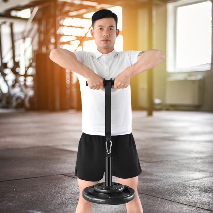 Fitness Cable Pulley System, Gym LAT and Lift Pulldown Machine Attachments, LAT Pull Down Bar Home Workouts Equipments for Biceps Triceps Shoulder Arm Curl Forearm Muscle Strength Exercise - Image 7