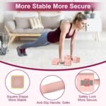 22LBS Adjustable Dumbbells Set, Hand Weights Sets with 5 Levels 3lb, 5lb, 7lb, 9lb, 11lb, Adjustable Weight Dumbbells for Women/Men Home Gym Full Body Workout - Image 4