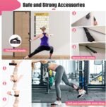 Resistance Bands with Handles for Women, 5 Level Exercise Bands Workout Bands for Physical Therapy, Yoga, Pilates, Door Anchor, Storage Pouch - Image 5