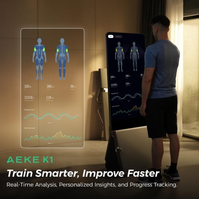 K1 Smart Home Gym System: AI-Powered All-in-One Fitness Machine for Full-Body Strength Training and Personalized Workouts - Image 6