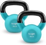 Yes4All Kettlebells 5lbs-65lbs & Kettlebell Sets Adjustable Weights, Kettlebell for Weight Training, Home Workout Equipment with Secure Grip for High Rep, Exercise Equipment - Image 2