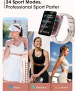 Slim Fitness Tracker, Smart Watches for Men/Women with Heart Rate/Blood Oxygen/Sleep Monitor, IP68 Waterproof Activity Trackers and Smart Watch for Phones with Step Tracker, Pedometer for Women Men - Image 7