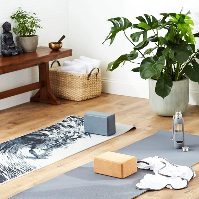 Manduka Yoga Block - Fine-Grain Cork Block, Yoga Equipment, Home Gym Accessory, Pilates Tool, Lightweight for Travel, Extra Firm Workout Accessory with Comfortable Edges - Image 4