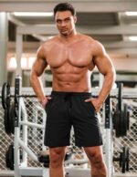 COOFANDY Men's 2 Pack Gym Workout Shorts 7 Inch Quick Dry Athletic Shorts Lightweight Running Shorts with Pockets - Image 3