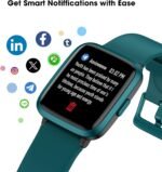 Fitness Tracker Watch with Heart Rate Monitor, Activity Tracker with Pedometer, Sleep Monitor, Calories & Step Counter, 5ATM Waterproof Smart Watch for Women Men Health Fitness Watch for Sports - Image 6