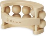 Gaiam Relax Massage Ball Roller - Handheld Wooden Total Body Massager for Back, Neck, Foot, Calf, Leg, Arm | Deep Tissue Massager Relief for Sore Muscles - Image 2