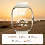 2025 SOUYIE Smart Watch for Men and Women with SOS Emergency Alert, 1.85" AMOLED Fitness Tracker with 100+ Sports Modes, Heart Rate, SpO2, Sleep Monitor, IP68 Waterproof, Compatible Android and iPhone - Image 9