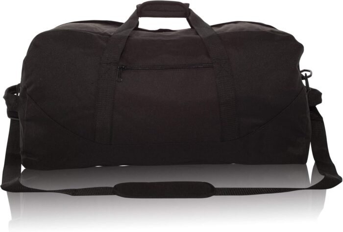 DALIX 25" Big Adventure Large Gym Sports Duffle Bag (Black Grey Navy Blue Red Camo) - Image 3