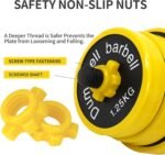 VIVITORY Dumbbell Sets Adjustable Weights, 44 to 66 Lbs, Free Weights Dumbbells Set with Connector, Neoprene Coating Adjustable Dumbbell Set, Dumbbells Weights Set for Home Gym, Cast Iron, Matte Finish - Image 6