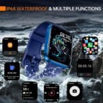 aeac Smart Watch Fitness Watch for Men Women, Alexa Built-in & Stable Bluetooth Call, with Heart Rate/SpO2/Sleep Monitor, 100 Sports, IP68 Waterproof Smartwatches for iOS Android - Image 8