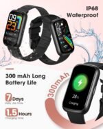 Fitness Tracker, Smart Watches for Women/Men, 24/7 Heart Rate Monitor Watch with Sleep Tracker, Step Counter, 20+ Sport Modes Fitness Watches for Women/Men, Android Smart Watch for Phones - Image 9