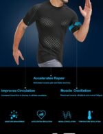 5 Pack Men’s Compression Shirts Short Sleeve Cool Dry Sports Athletic Workout Base Layer Undershirt T-Shirt Tops - Image 4