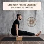 ORW OREN’S Natural Cork Yoga Block – 9”x6”x3”, 1.5 lbs – Heavyweight, Non-Slip, Eco-Friendly Support for Balance, Stretching, Pilates & Fitness – Dense Yoga Prop for All Levels - Image 5