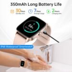Smart Watch for Men Women with Bluetooth Call & AI Voice, 1.85" HD Fitness Tracker with Heart Rate SpO2 Sleep Monitor, 100+ Sports Modes, Mini Games, IP68 Waterproof Smartwatch for Android iOS Phones - Image 9